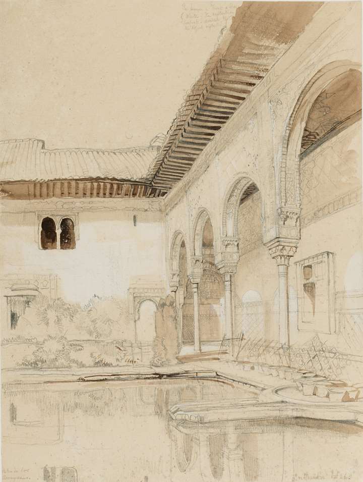 The Patio de los Arrayanes at the Alhambra